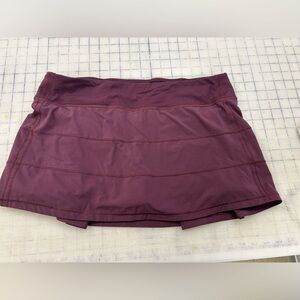 Lululemon pace rival mid rise skirt – long